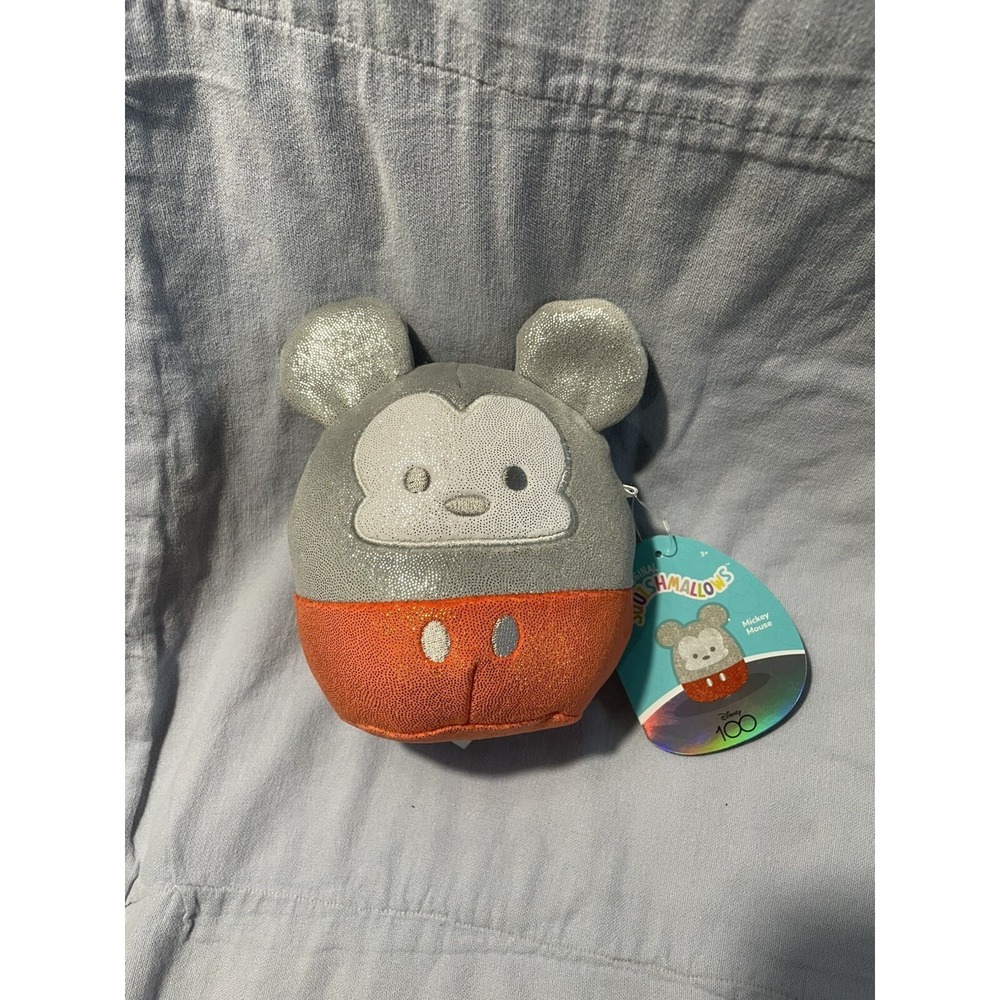 NEW Disney 100th Anniversary Edition 5" Squishmallows Plush - Mickey Mouse